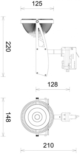 Трековый светильник Deko-Light Black White I 003501 Трековый светильник Deko-Light Black White I 003501