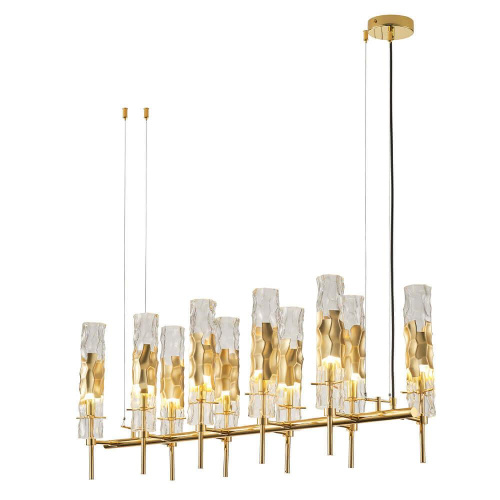 Подвесная люстра Crystal Lux Primavera SP10 Gold Подвесная люстра Crystal Lux Primavera SP10 Gold