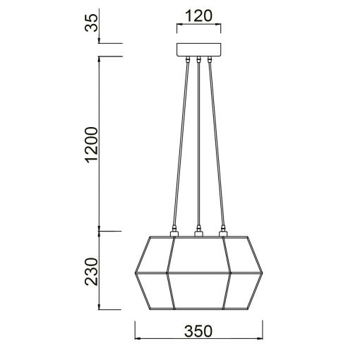 Подвесной светильник Vele Luce Tempo VL6322P03 Подвесной светильник Vele Luce Tempo VL6322P03