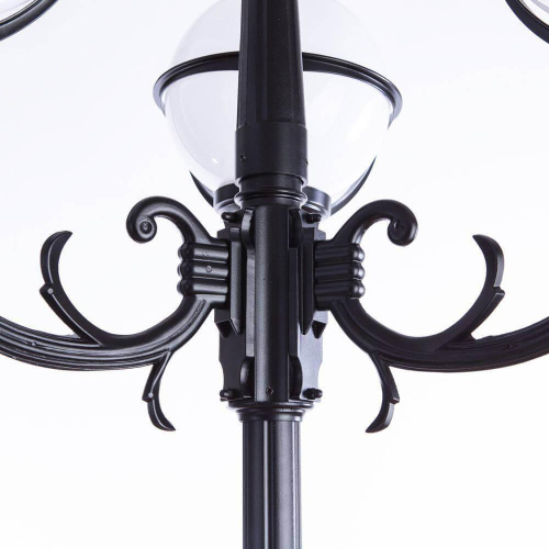 Садово-парковый светильник Arte Lamp Monaco A1497PA-4BK Садово-парковый светильник Arte Lamp Monaco A1497PA-4BK