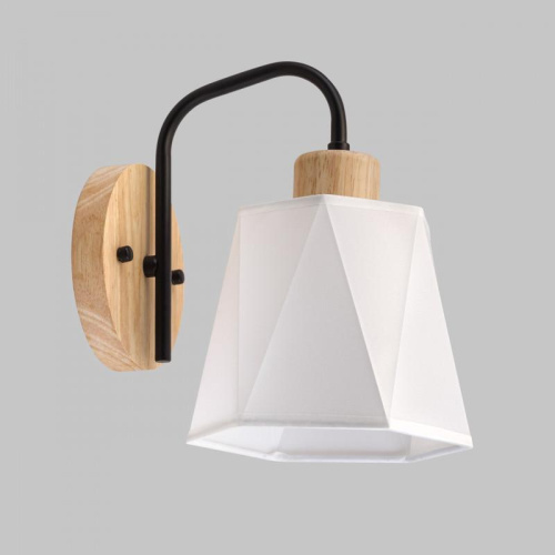 Бра IMEX MD.5714-1-W-BK+WOOD Бра IMEX MD.5714-1-W-BK+WOOD