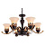 Подвесная люстра Toplight Florence TL7490D-06BL