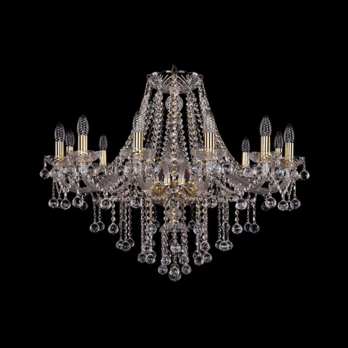 Подвесная люстра Bohemia Ivele 1415/12/300 G Balls Подвесная люстра Bohemia Ivele 1415/12/300 G Balls