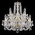Подвесная люстра Bohemia Ivele 1402/8+4/160/2d G