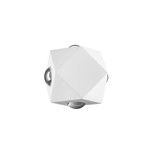 Уличный настенный светодиодный светильник Odeon Light Hightech Diamanta 4219/8WL Уличный настенный светодиодный светильник Odeon Light Hightech Diamanta 4219/8WL