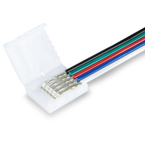 Коннектор гибкий Ambrella Illumination LED Strip для светодиодной ленты 5050 (5шт) GS7801 Коннектор гибкий Ambrella Illumination LED Strip для светодиодной ленты 5050 (5шт) GS7801