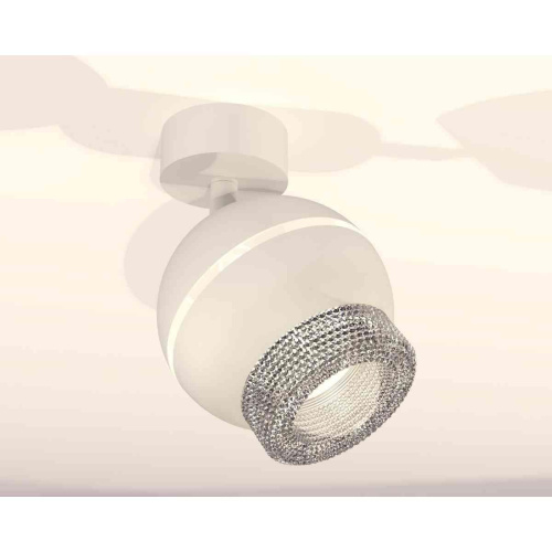 Комплект накладного светильника Ambrella light Techno Spot XM1101010 SWH/CL белый песок/прозрачный (A2202, C1101, N7191) Комплект накладного светильника Ambrella light Techno Spot XM1101010 SWH/CL белый песок/прозрачный (A2202, C1101, N7191)