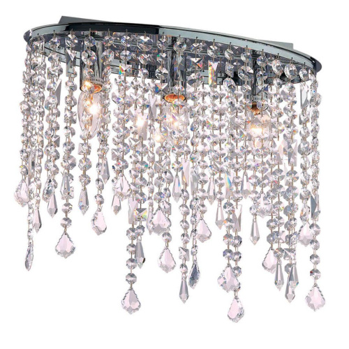 Потолочный светильник Ideal Lux Rain Pl3 Trasparente 008370 Потолочный светильник Ideal Lux Rain Pl3 Trasparente 008370