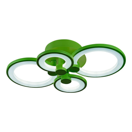 Потолочная светодиодная люстра iLedex Ring A001/4 Green Потолочная светодиодная люстра iLedex Ring A001/4 Green