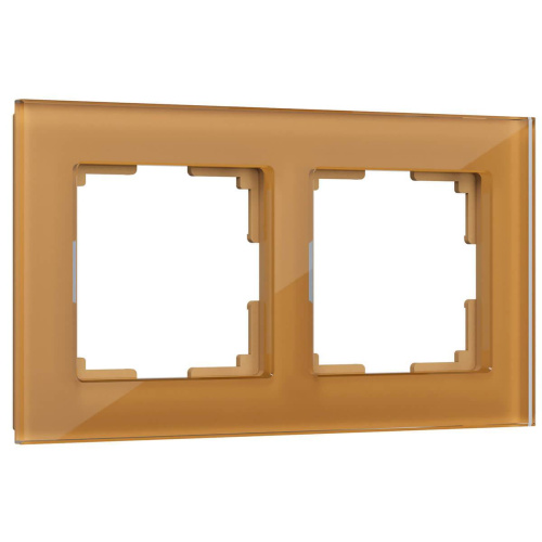 Рамка Werkel Favorit на 2 поста бронзовый WL01-Frame-02 4690389098598 Рамка Werkel Favorit на 2 поста бронзовый WL01-Frame-02 4690389098598