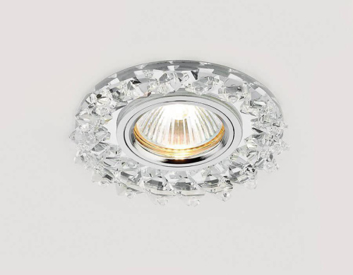 Встраиваемый светильник Ambrella light Crystal K240 CH Встраиваемый светильник Ambrella light Crystal K240 CH
