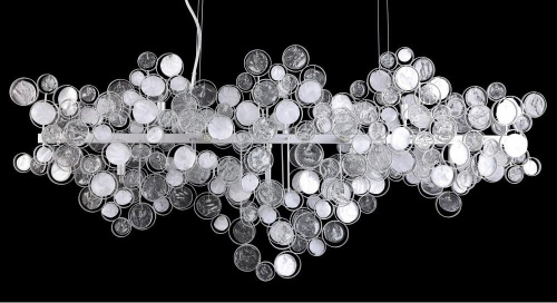 Подвесной светильник Crystal Lux Deseo SP15 L1400 Silver Подвесной светильник Crystal Lux Deseo SP15 L1400 Silver