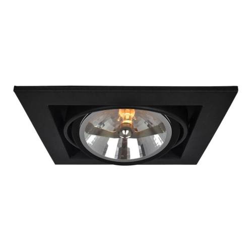 Встраиваемый светильник Arte Lamp Cardani A5935PL-1BK Встраиваемый светильник Arte Lamp Cardani A5935PL-1BK