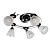 Спот Toplight Sara TL2730X-05BC