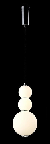 Подвесной светодиодный светильник Crystal Lux Desi SP3 Chrome/White Подвесной светодиодный светильник Crystal Lux Desi SP3 Chrome/White