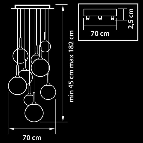 Подвесной светильник Lightstar Globo 813091