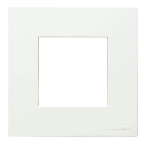 Рамка 1-постовая ABB Zenit альпийский белый 2CLA227110N1101