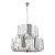 Подвесная люстра iLamp Dolce 15571-12 CR+MULT