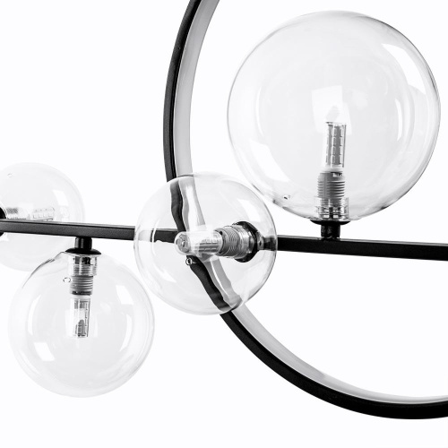 Подвесная светодиодная люстра Arte Lamp Saturn A7791SP-59BK Подвесная светодиодная люстра Arte Lamp Saturn A7791SP-59BK