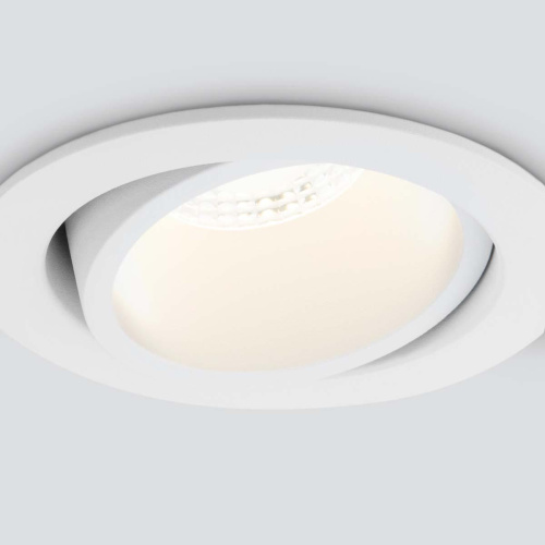 Встраиваемый светодиодный светильник Elektrostandard 15267/LED 7W 4200K белый/белый a055721 Встраиваемый светодиодный светильник Elektrostandard 15267/LED 7W 4200K белый/белый a055721