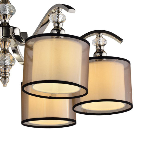 Потолочная люстра Lumien Hall Испика LH1052/6C-NK-CL Потолочная люстра Lumien Hall Испика LH1052/6C-NK-CL