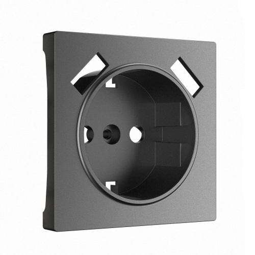 Накладка для розетки USB Werkel графит матовый W1179564 4690389194450 Накладка для розетки USB Werkel графит матовый W1179564 4690389194450