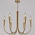 Потолочный светильник ILLUMICO IL0441-6P-79 BRASS VASE