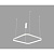 Подвесной светодиодный светильник Italline IT013-6031 white 3000K