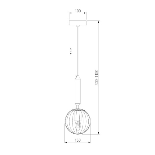Подвесной светильник Eurosvet Joy 50208/1 прозрачный Подвесной светильник Eurosvet Joy 50208/1 прозрачный