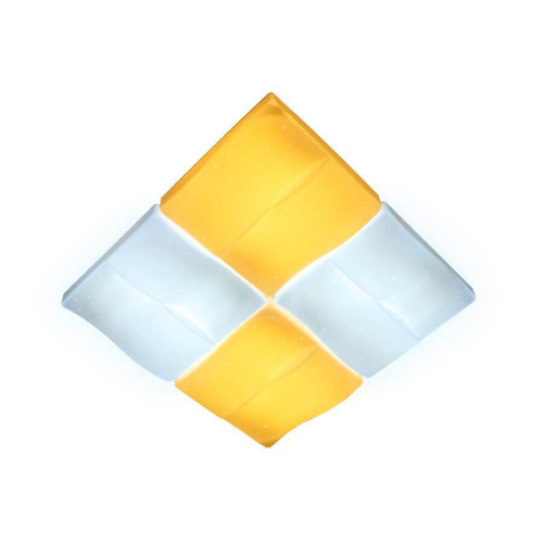 Потолочный светодиодный светильник Ambrella light Orbital Parrus FP2382 WH 128W D500*500 Потолочный светодиодный светильник Ambrella light Orbital Parrus FP2382 WH 128W D500*500