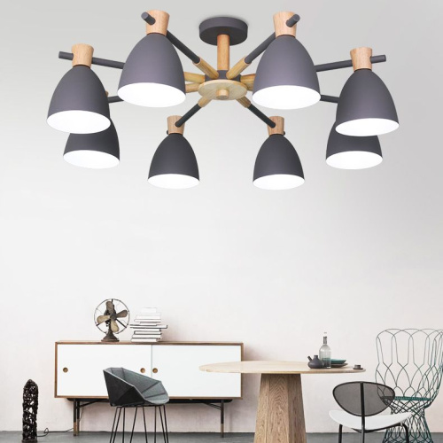 Потолочная Люстра Folke 8 Green By Imperiumloft Потолочная Люстра Folke 8 Green By Imperiumloft