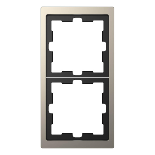 Рамка 2-постовая Schneider Electric Merten D-Life MTN4020-6550 Рамка 2-постовая Schneider Electric Merten D-Life MTN4020-6550