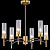 Потолочный светильник ILLUMICO IL5177-6PLS-29 BRASS TUBO