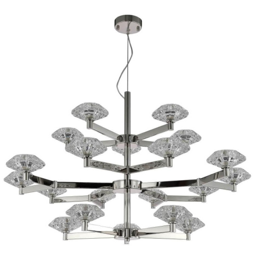 Подвесная люстра Crystal Lux Rebeca SP5+10+5 Nickel Подвесная люстра Crystal Lux Rebeca SP5+10+5 Nickel