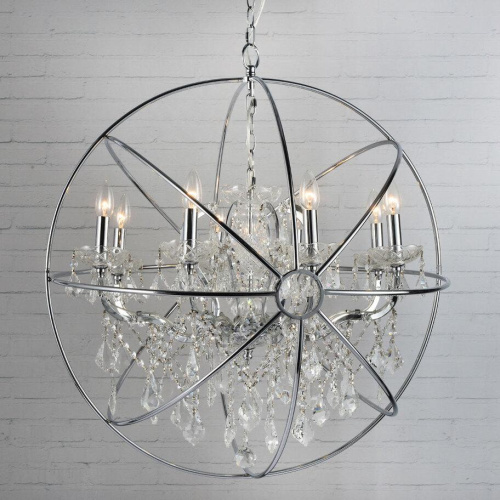 Подвесная люстра Loft IT Foucaults Orb Crystal 1896/8 Подвесная люстра Loft IT Foucaults Orb Crystal 1896/8