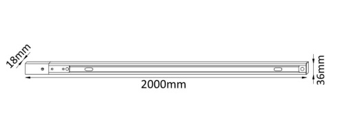 Шинопровод однофазный с питанием и заглушкой Crystal Lux CLT 0.11 01 L2000 BL Шинопровод однофазный с питанием и заглушкой Crystal Lux CLT 0.11 01 L2000 BL