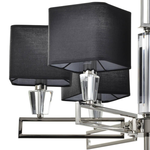 Подвесная люстра Lumien Hall Alessandriya LH1057/6P-NK-BK Подвесная люстра Lumien Hall Alessandriya LH1057/6P-NK-BK