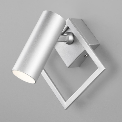 Светодиодный спот Eurosvet Turro 20091/1 LED серебро Светодиодный спот Eurosvet Turro 20091/1 LED серебро