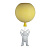 Потолочный светильник Loft IT Cosmo 10044/250 Yellow