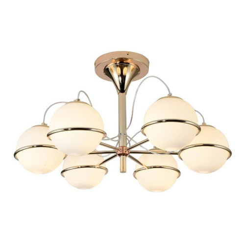 Потолочная люстра Lumina Deco Tivoli LDC 8050-6 R.GD Потолочная люстра Lumina Deco Tivoli LDC 8050-6 R.GD
