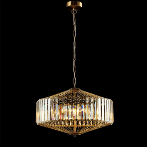 Подвесной светильник Crystal Lux Fiesta SP5 Brass/Transparente Подвесной светильник Crystal Lux Fiesta SP5 Brass/Transparente