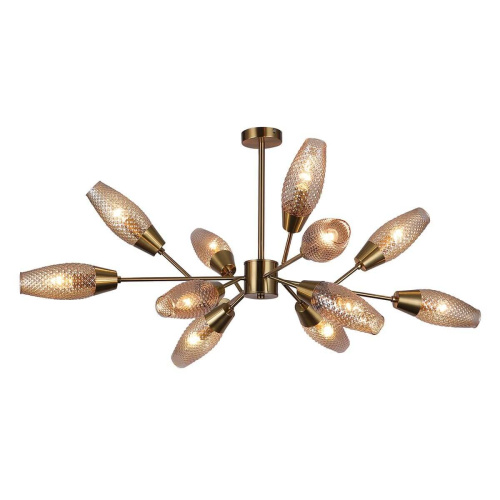 Потолочная люстра Escada Desire 10165/12PL Copper Потолочная люстра Escada Desire 10165/12PL Copper