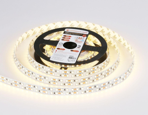 Светодиодная лента Ambrella Light 19,2W/m 240LED/m 2835SMD теплый белый 5M GS1601 Светодиодная лента Ambrella Light 19,2W/m 240LED/m 2835SMD теплый белый 5M GS1601