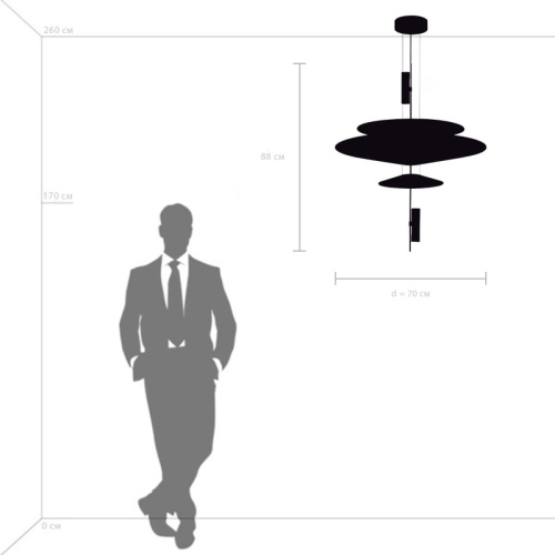 Подвесной светодиодный светильник Lightstar Viola 814532 Подвесной светодиодный светильник Lightstar Viola 814532