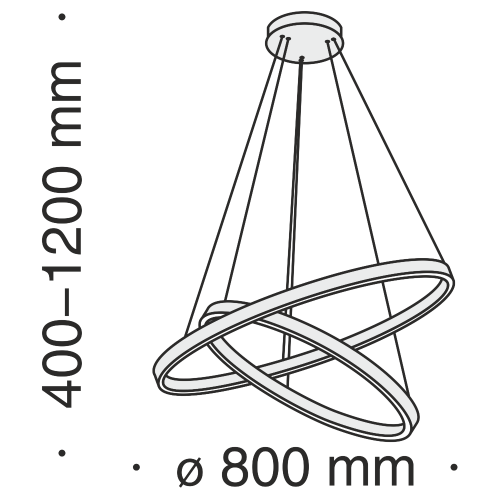 Подвесной светодиодный светильник Maytoni Rim MOD058PL-L74BS4K Подвесной светодиодный светильник Maytoni Rim MOD058PL-L74BS4K