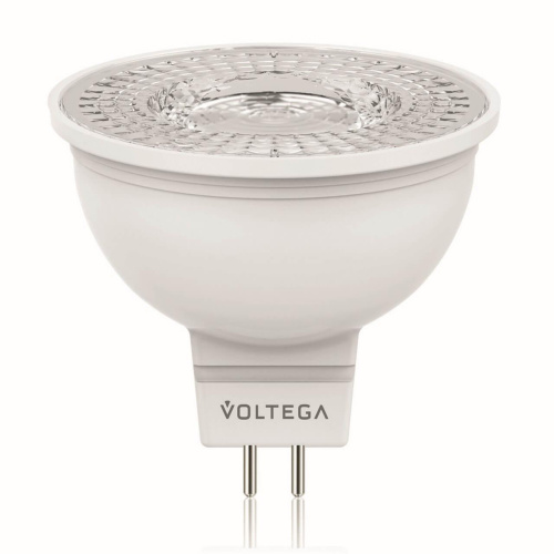 Лампа светодиодная Voltega GU5.3 6W 2800К полусфера прозрачная VG2-S1GU5.3warm6W 5733 Лампа светодиодная Voltega GU5.3 6W 2800К полусфера прозрачная VG2-S1GU5.3warm6W 5733