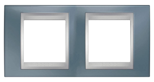 Рамка 2-постовая Schneider Electric Unica Top MGU66.004.097 Рамка 2-постовая Schneider Electric Unica Top MGU66.004.097