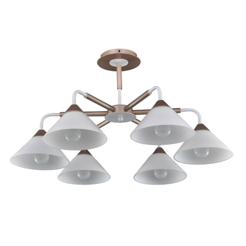 Потолочная люстра Arti Lampadari Ribera E 1.1.6 CW Потолочная люстра Arti Lampadari Ribera E 1.1.6 CW
