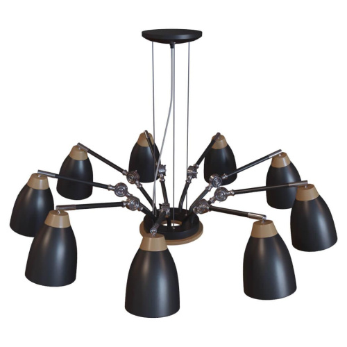 Подвесная люстра Loft IT Watchman Loft4402/9Bl Подвесная люстра Loft IT Watchman Loft4402/9Bl