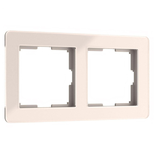 Рамка Werkel Acrylic на 2 поста айвори W0022743 4690389186288 Рамка Werkel Acrylic на 2 поста айвори W0022743 4690389186288